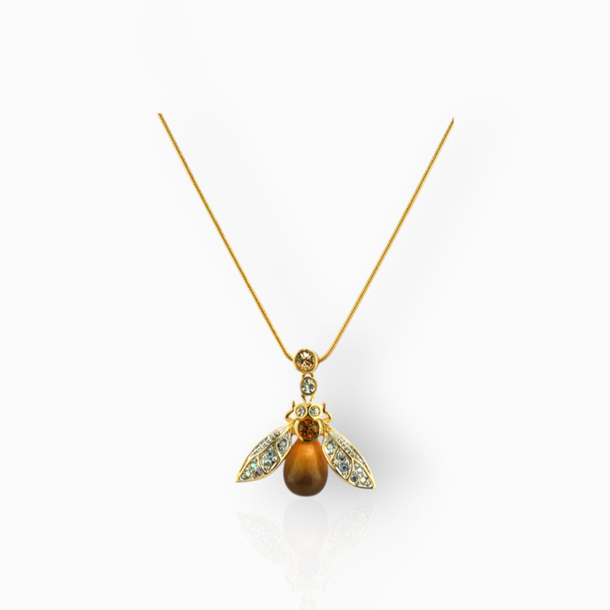 Napoleon Bee - Necklace on a white background.