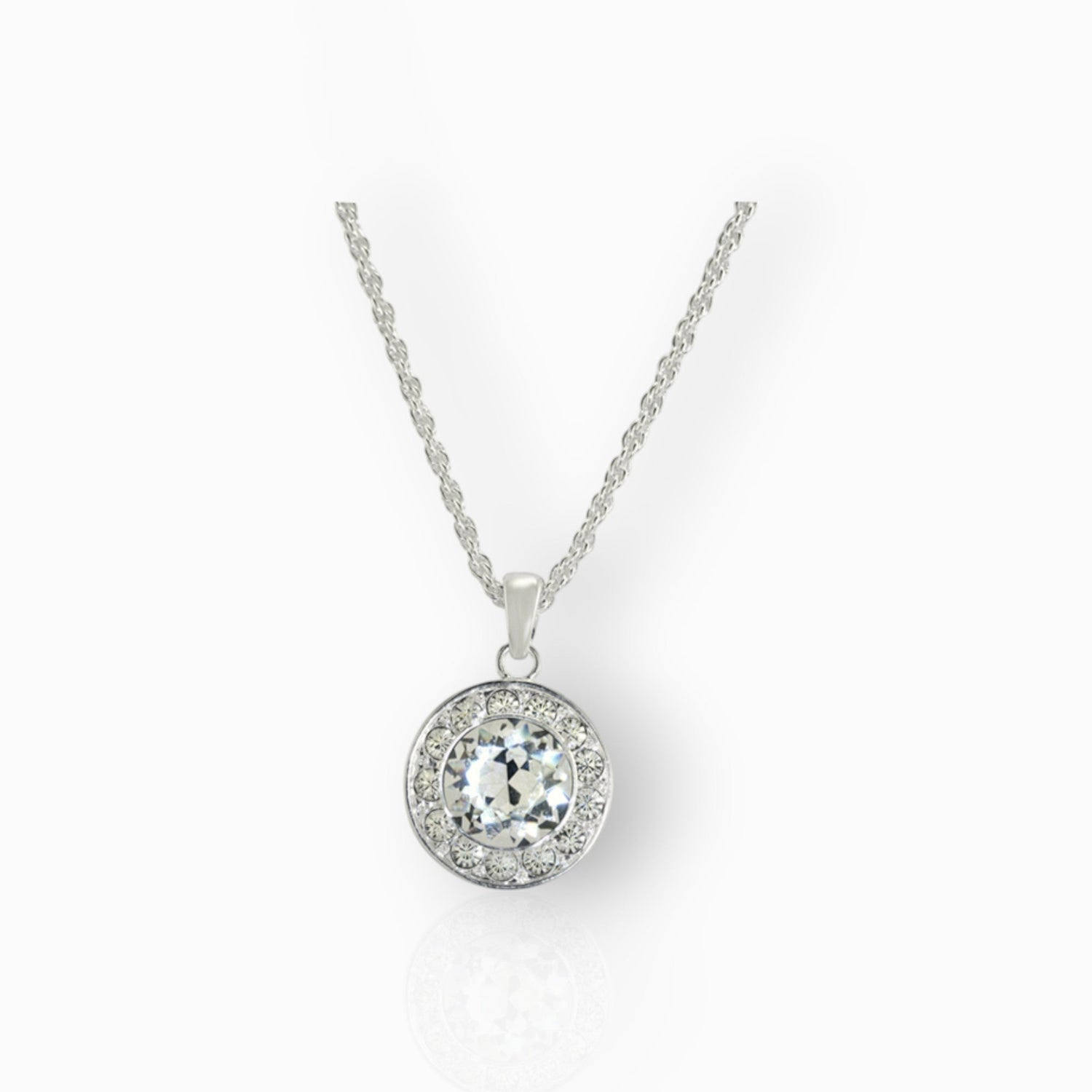 Crown Monde - Necklace on a white background.