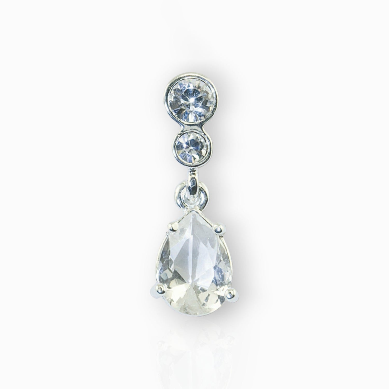 Queen Victoria's Collet - Earrings on a white background.