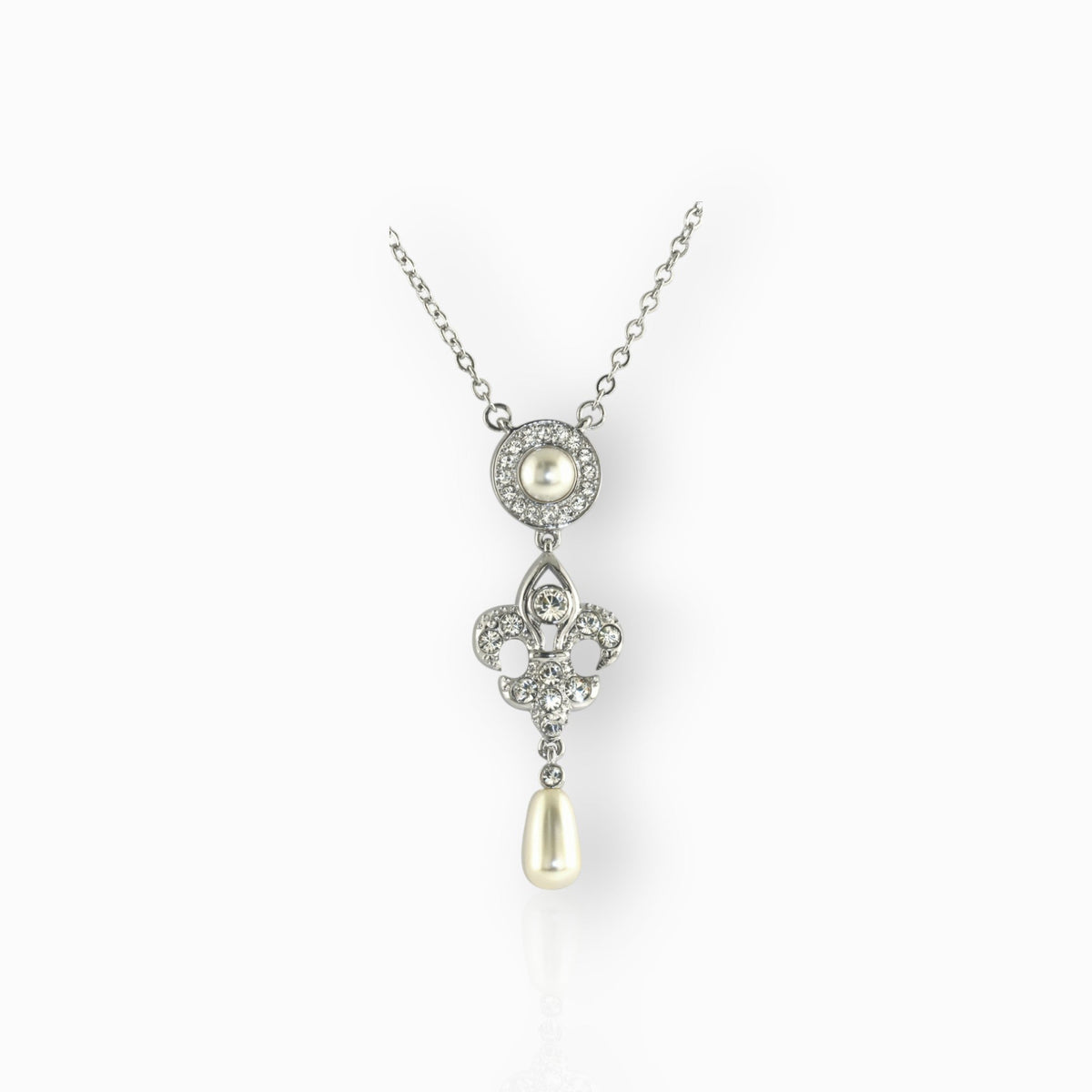 Queen Elizabeth II's Jubilee - Pendant on a white background.