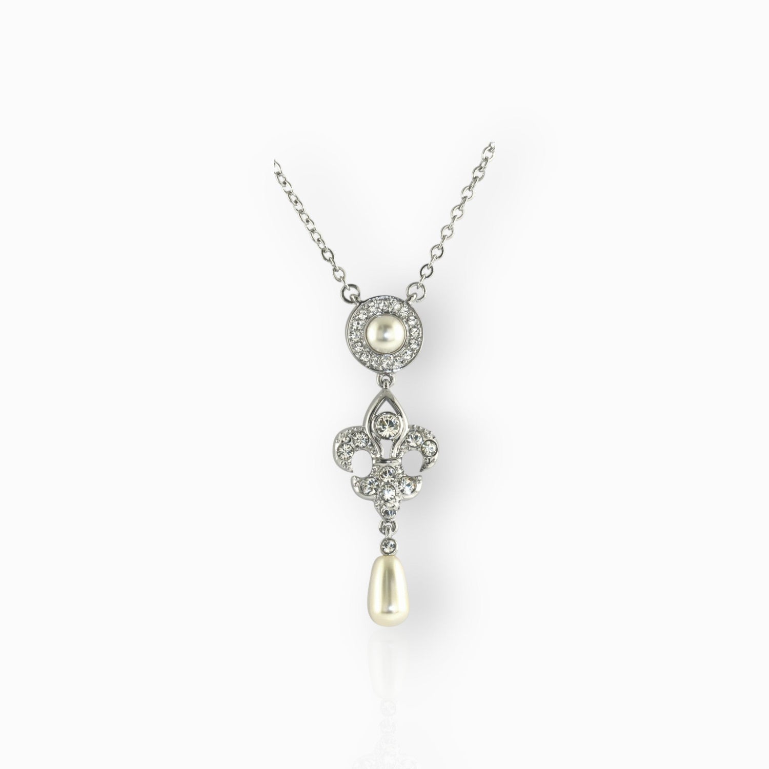 Queen Elizabeth II's Jubilee - Pendant on a white background.