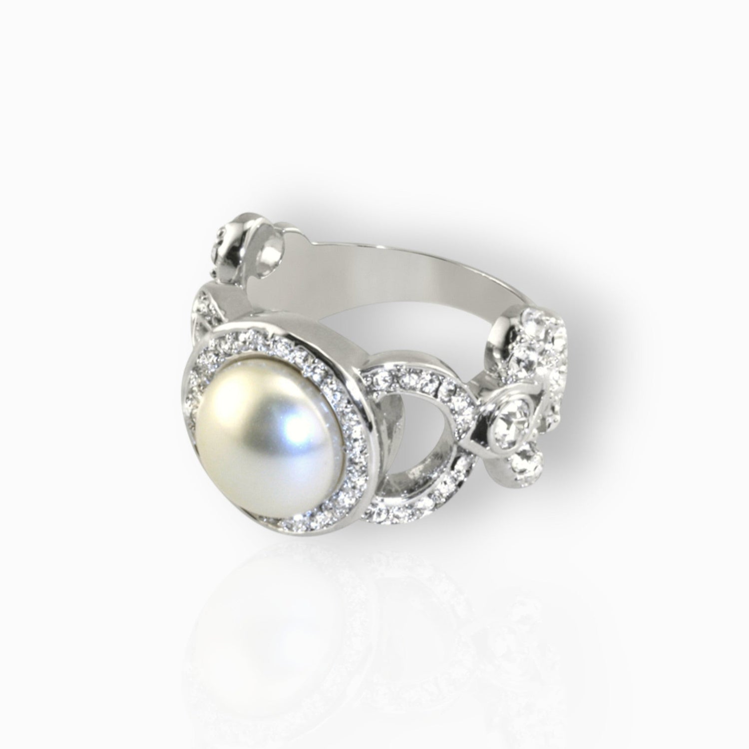 Queen Elizabeth II's Jubilee - Ring on a white background.