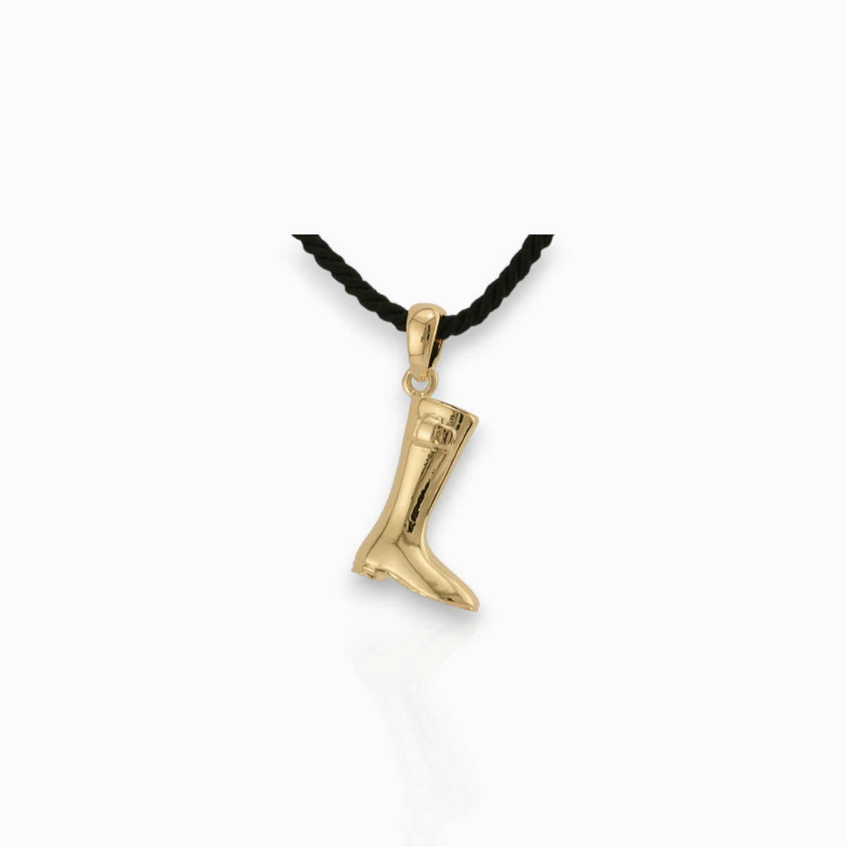 Wellington Boot - Pendant on a white background.