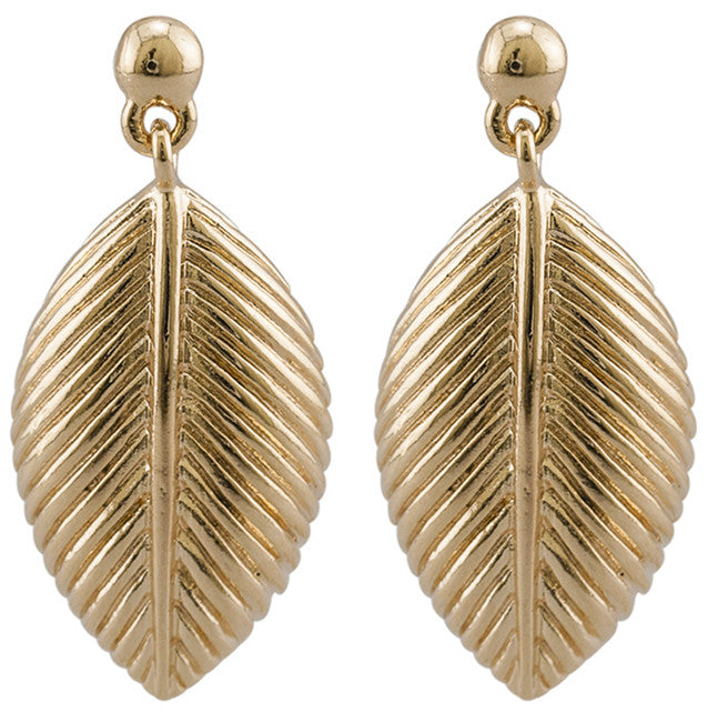 Princess Kate leaf earrings