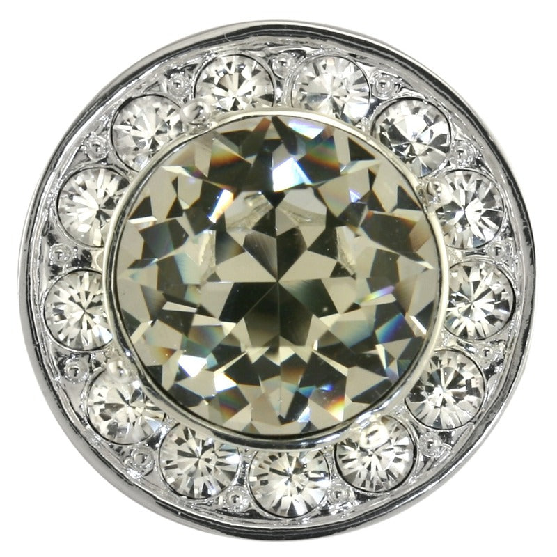 Crown Monde Brooch
