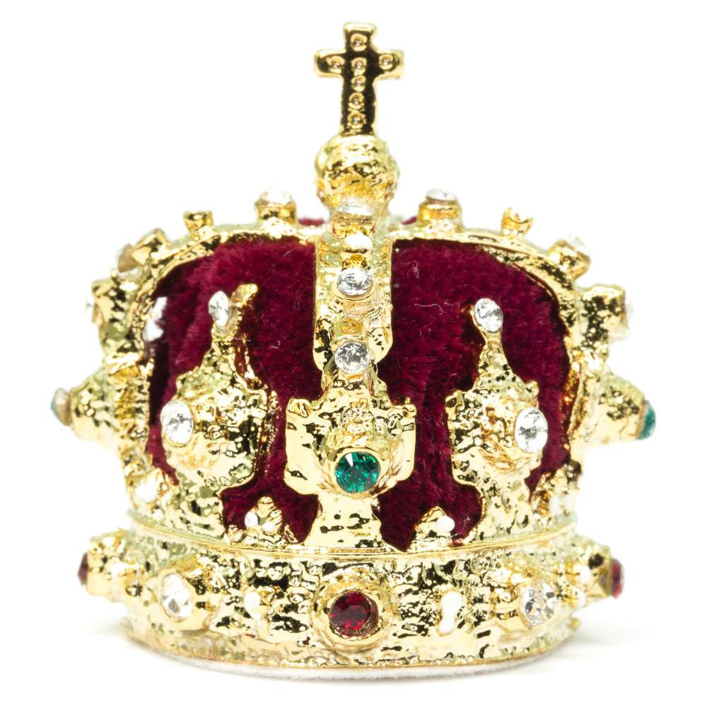 Miniature Crown - Eric of Sweden on a white background.