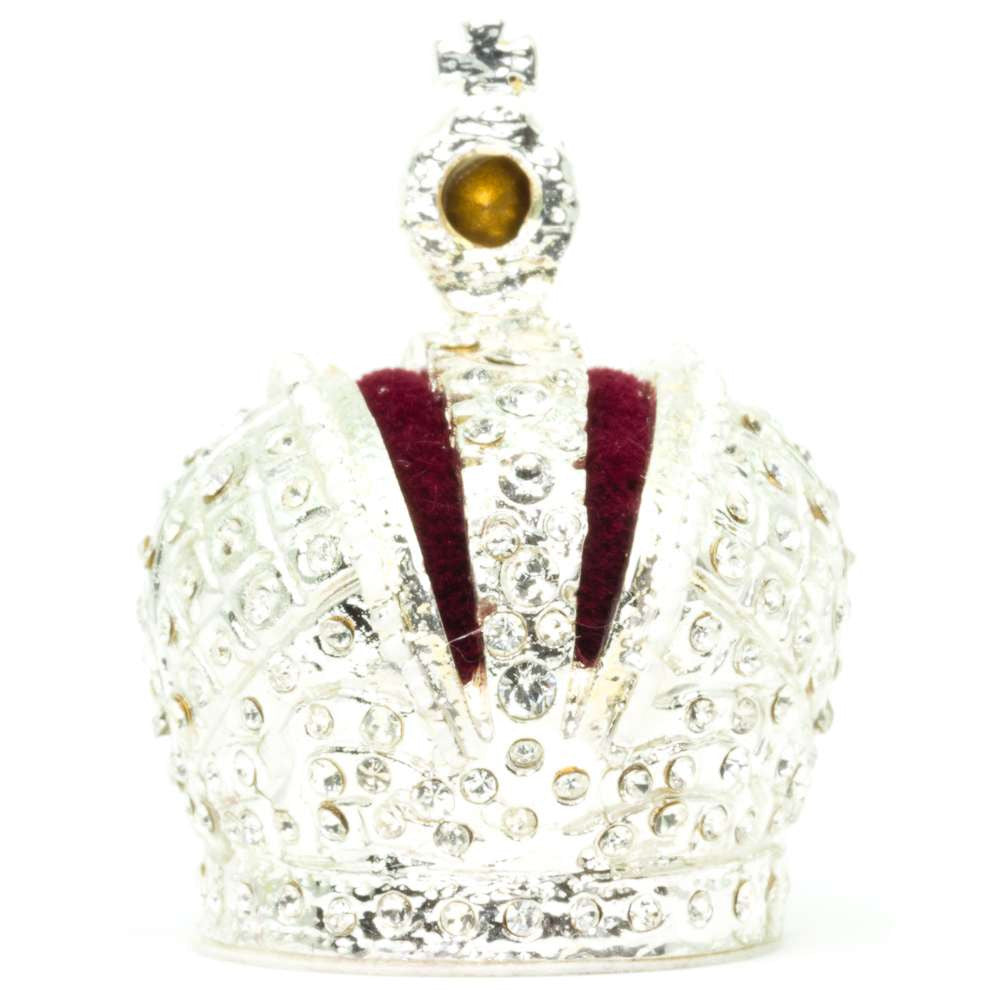 Miniature Crown - Russia on a white background (photo 2)