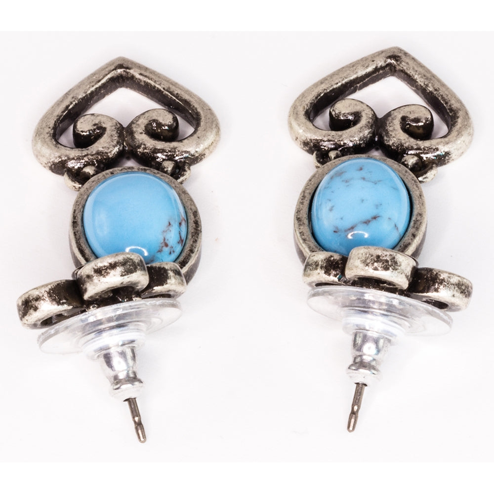 Crystal Love Azure Earrings
