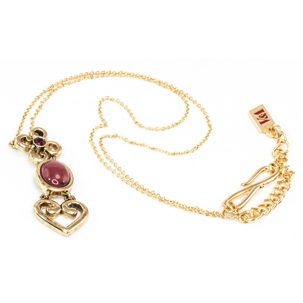 Crystal Love Rouge Pendant