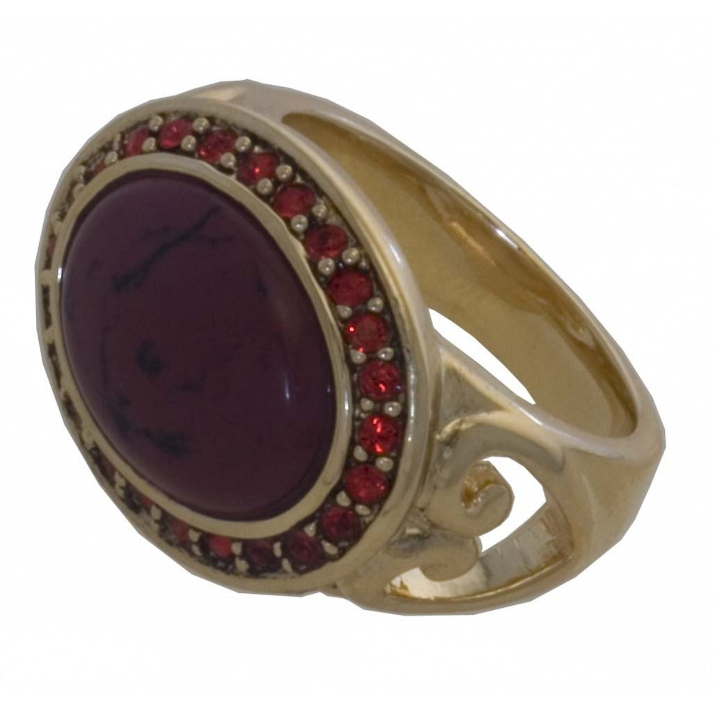 Crystal Love Rouge Ring