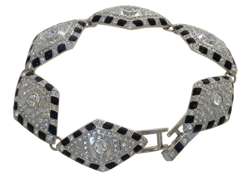 Crystal Lozenge Bracelet