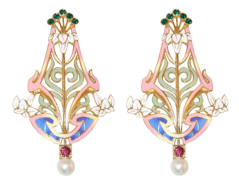 Daffodil Drop Earrings