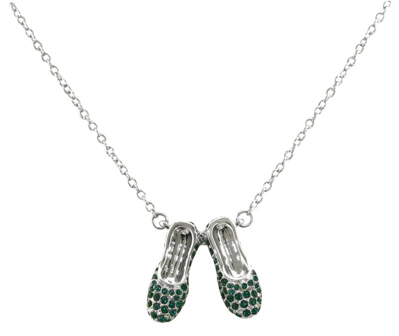 Wizard Of Oz Dorothy Emerald Necklace