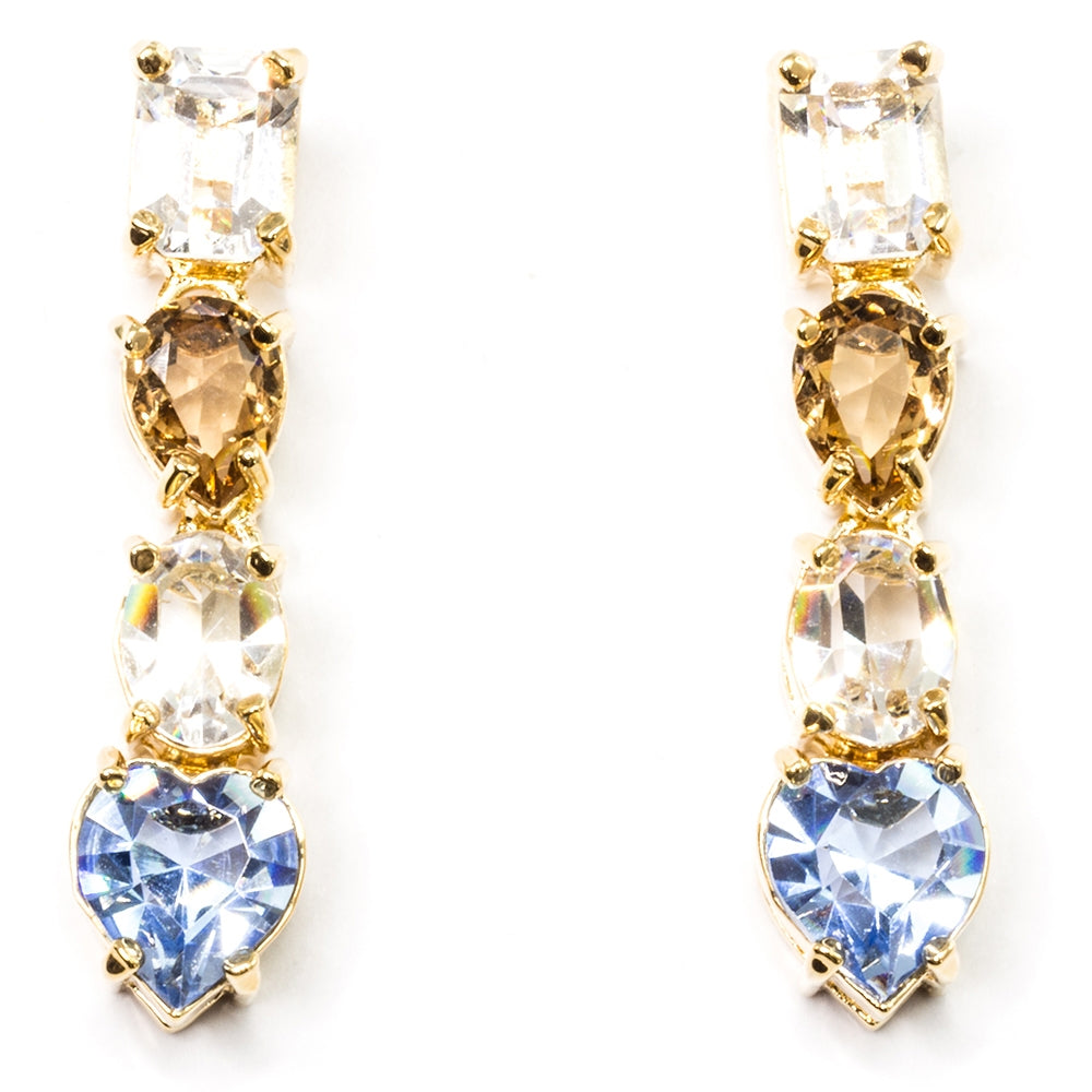 Gems Crystal Earrings