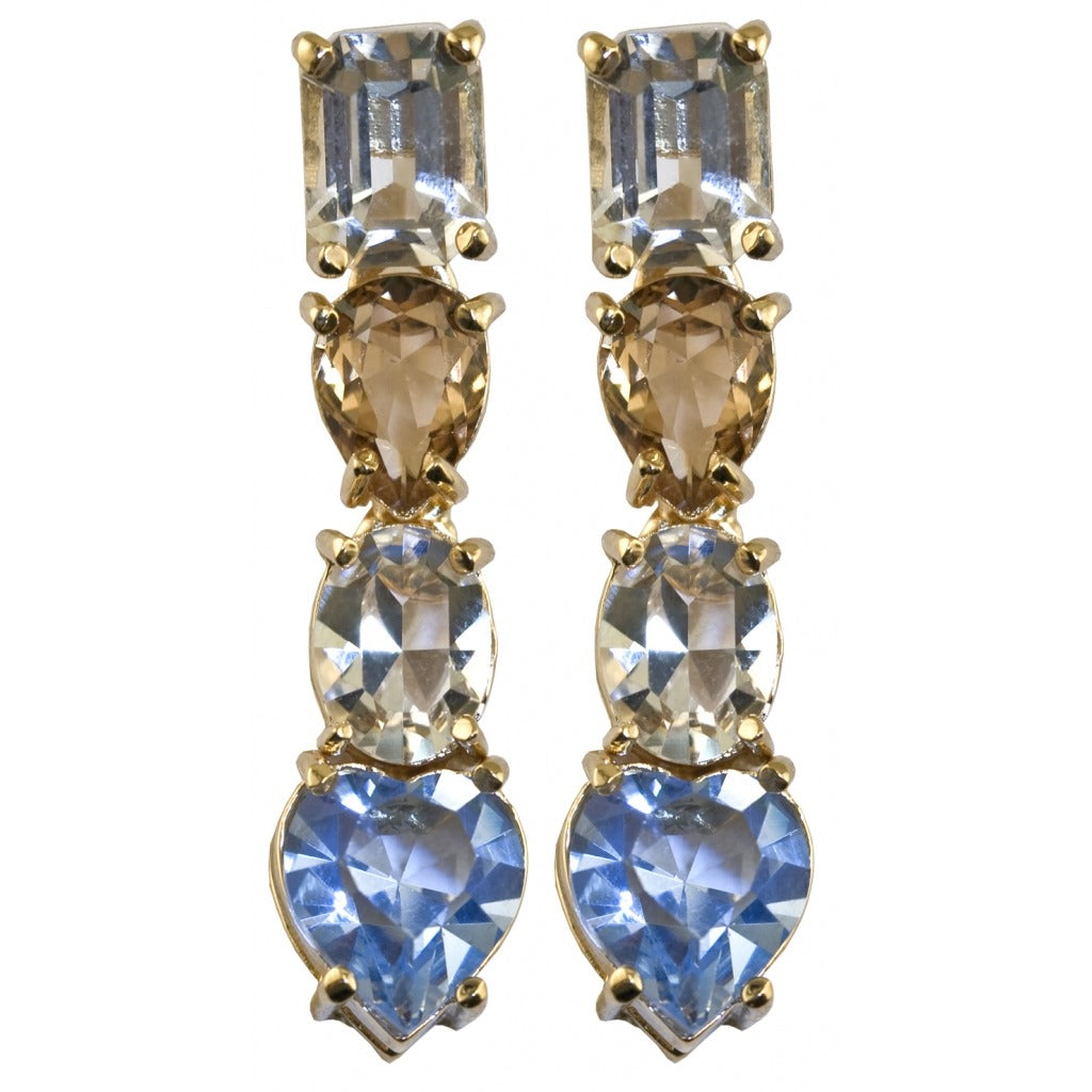 Gems Crystal Earrings