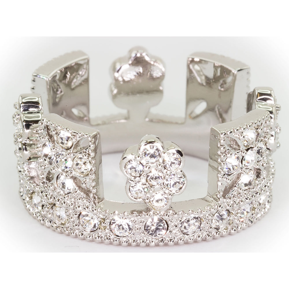 George IV Diadem Ring Silver plated