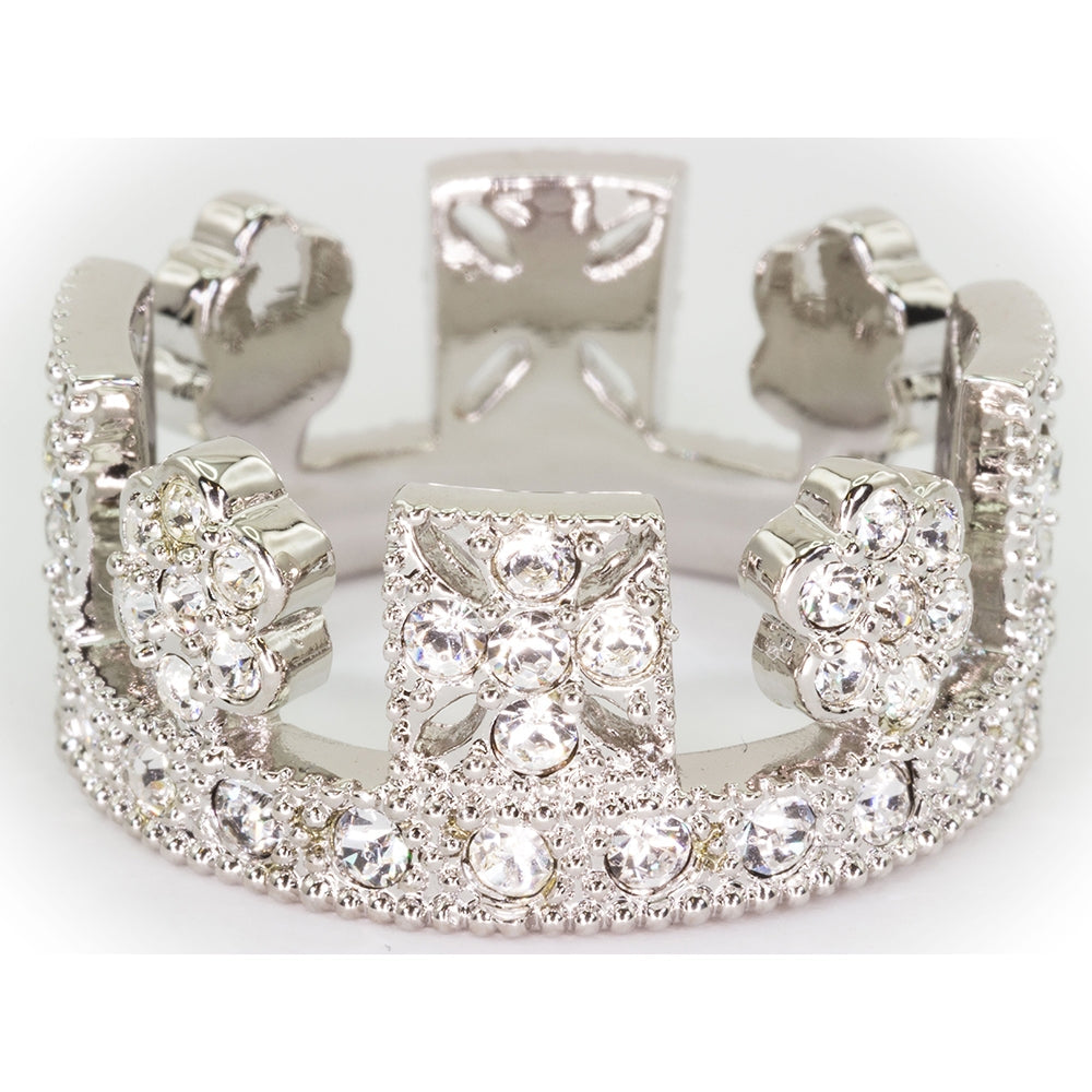 George IV Diadem Ring Silver plated
