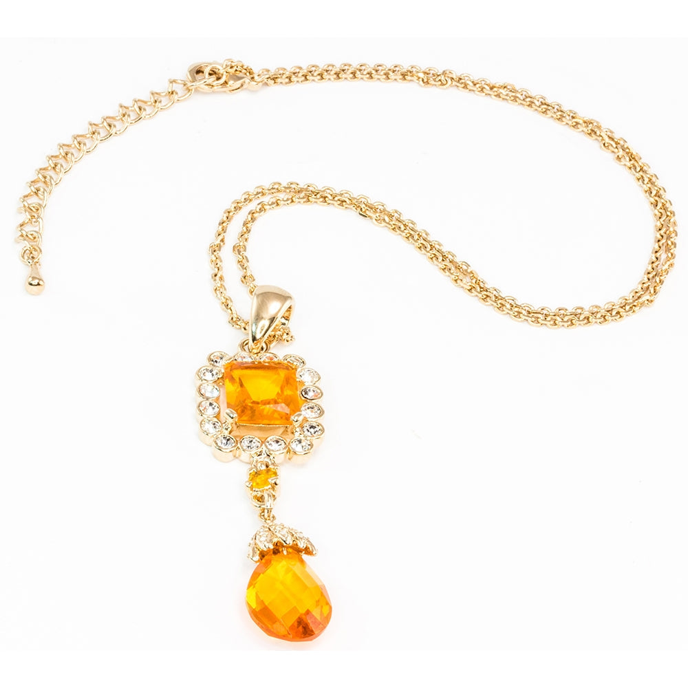Grand Jewelled Jaune Pendant