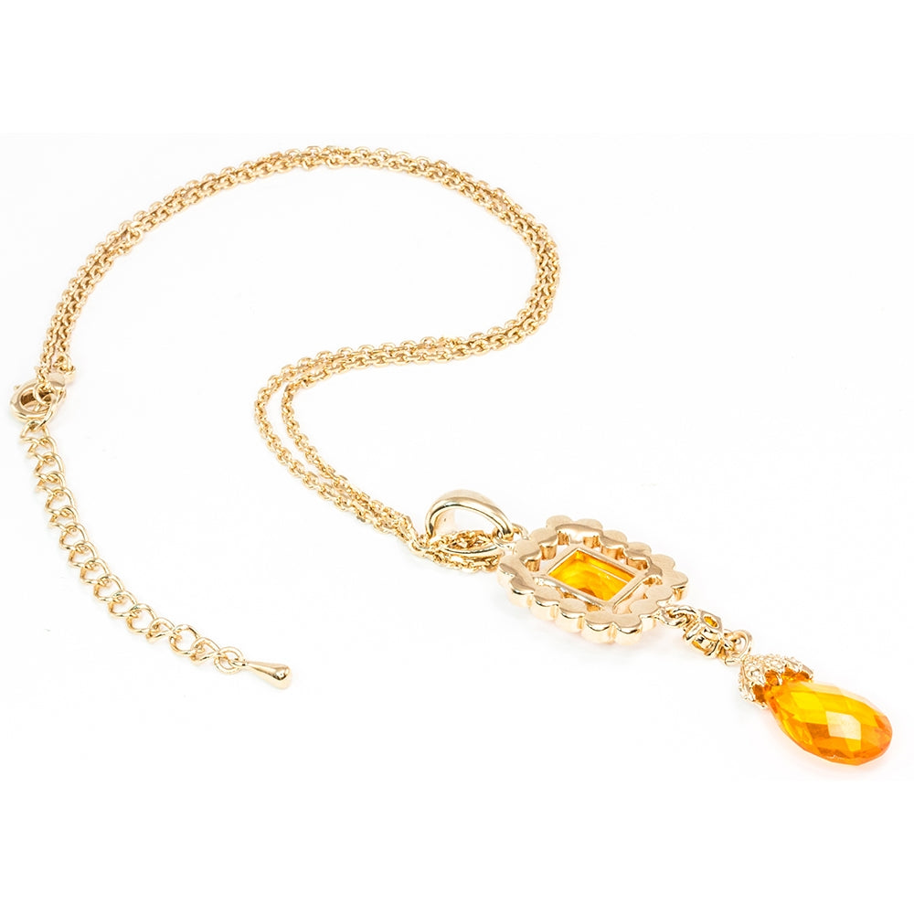 Grand Jewelled Jaune Pendant
