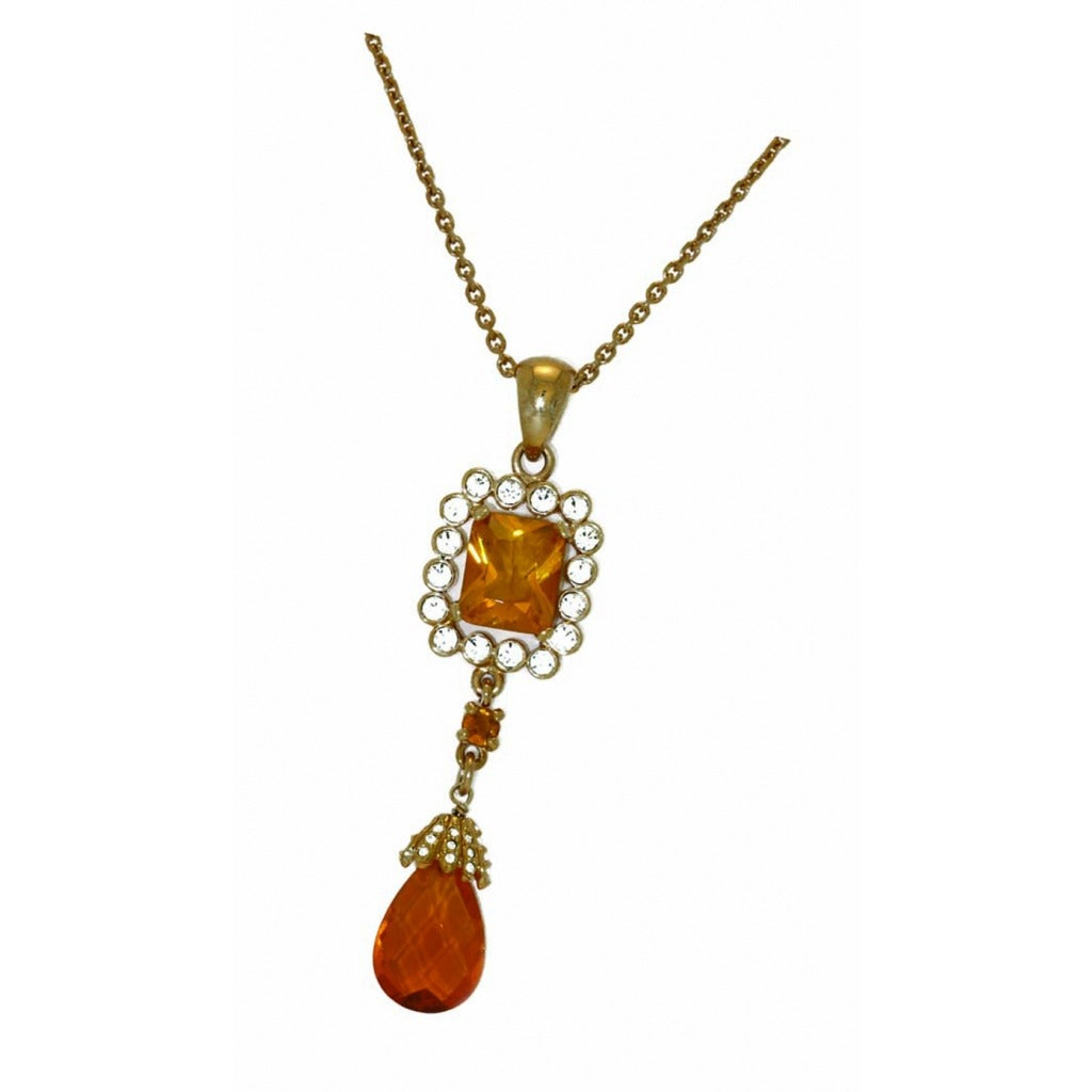 Grand Jewelled Jaune Pendant
