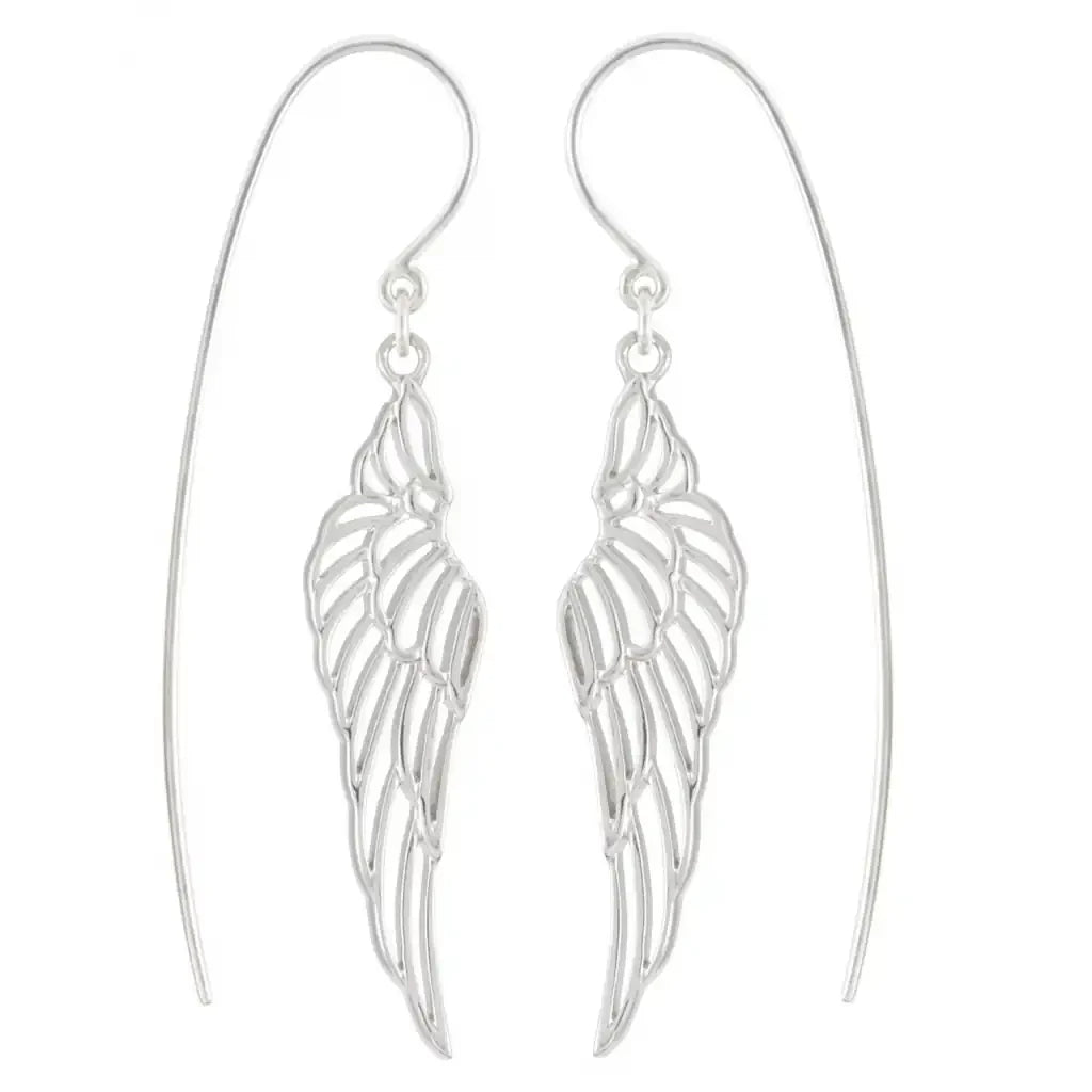 Heavenly Wing Earrings Fretwork