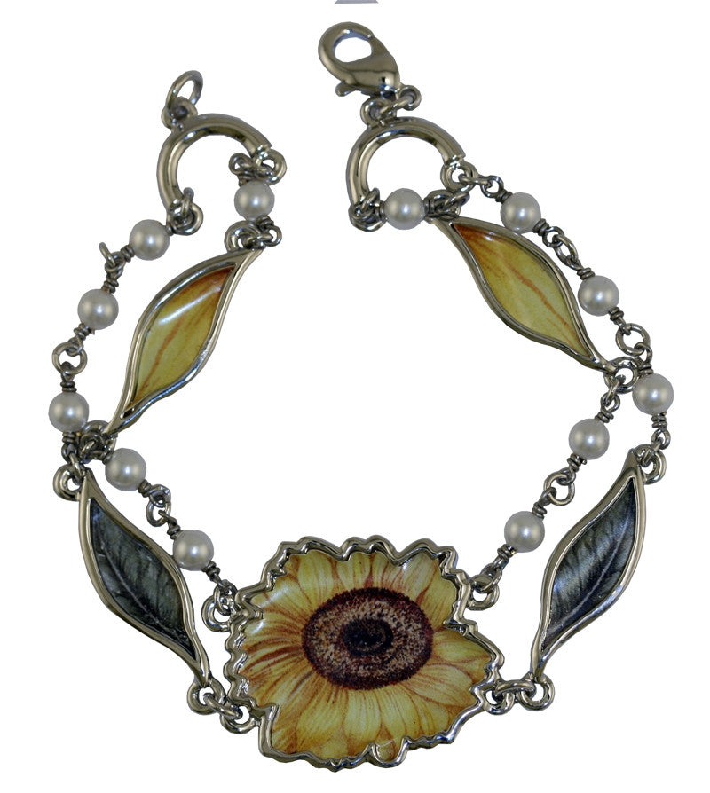 Jewels of Nature Sunflower Bracelet