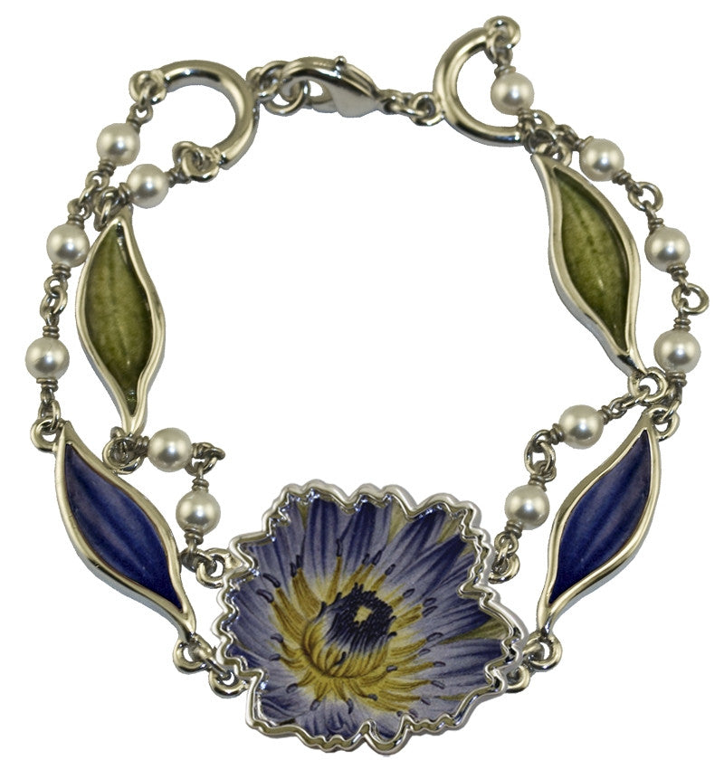 Jewels of Nature Water Lily Bracelet - TimeLine Gifts