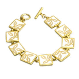 Lace Leaf Bracelet