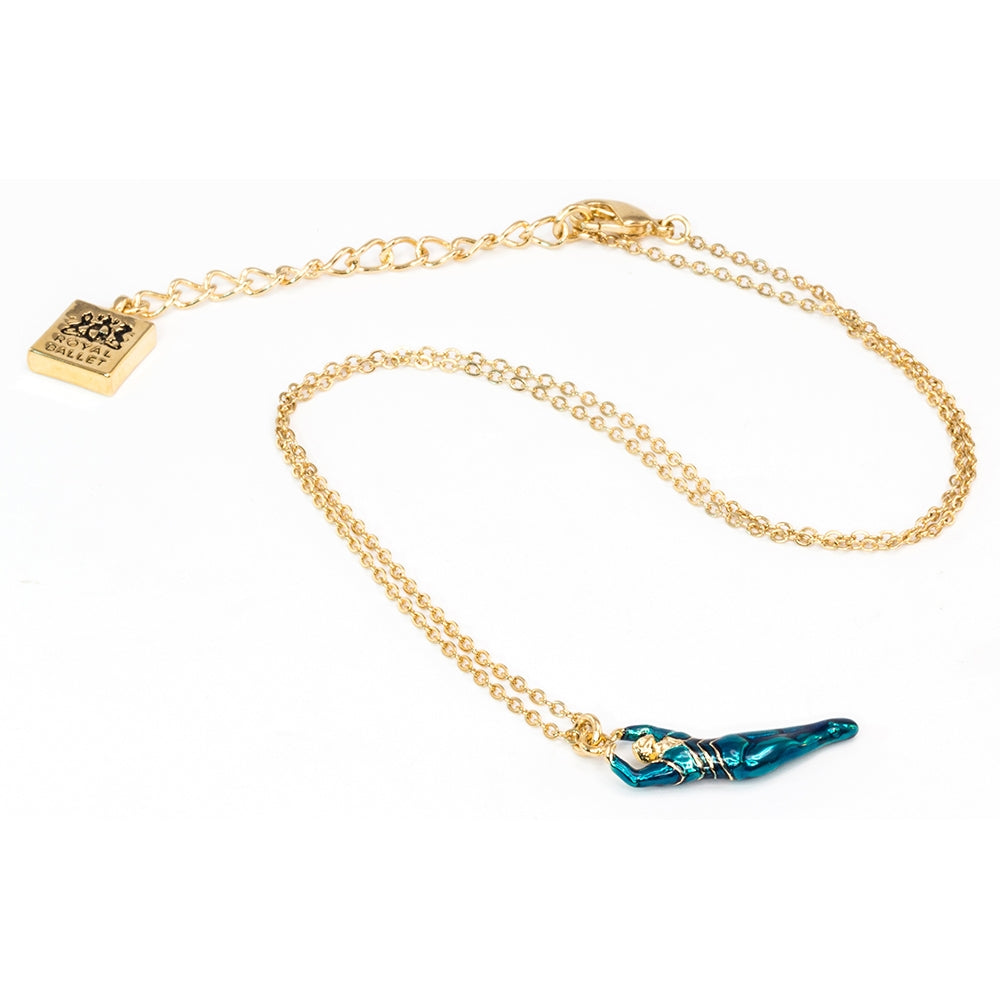 Male Dancer 5th Pas de Poisson Charm Pendant