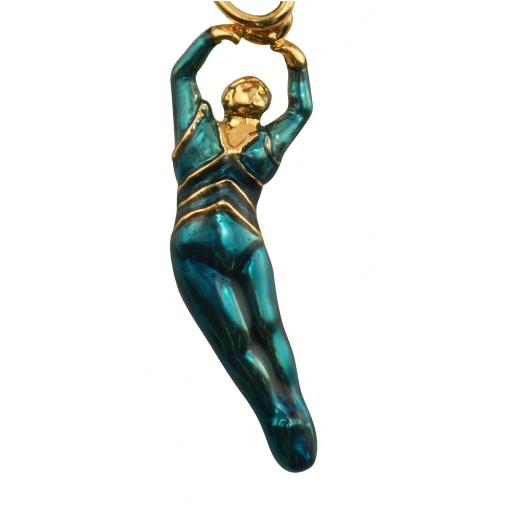 Male Dancer 5th Pas de Poisson Charm