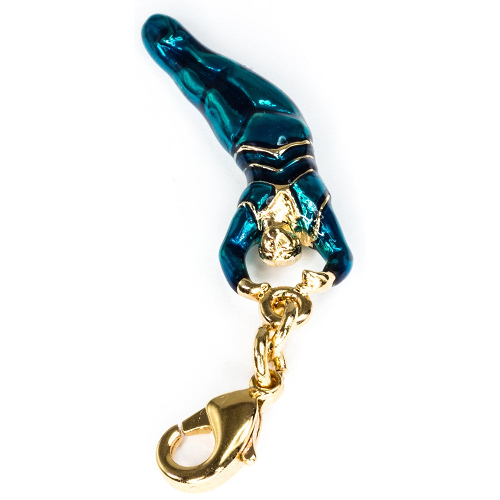 Male Dancer 5th Pas de Poisson Charm