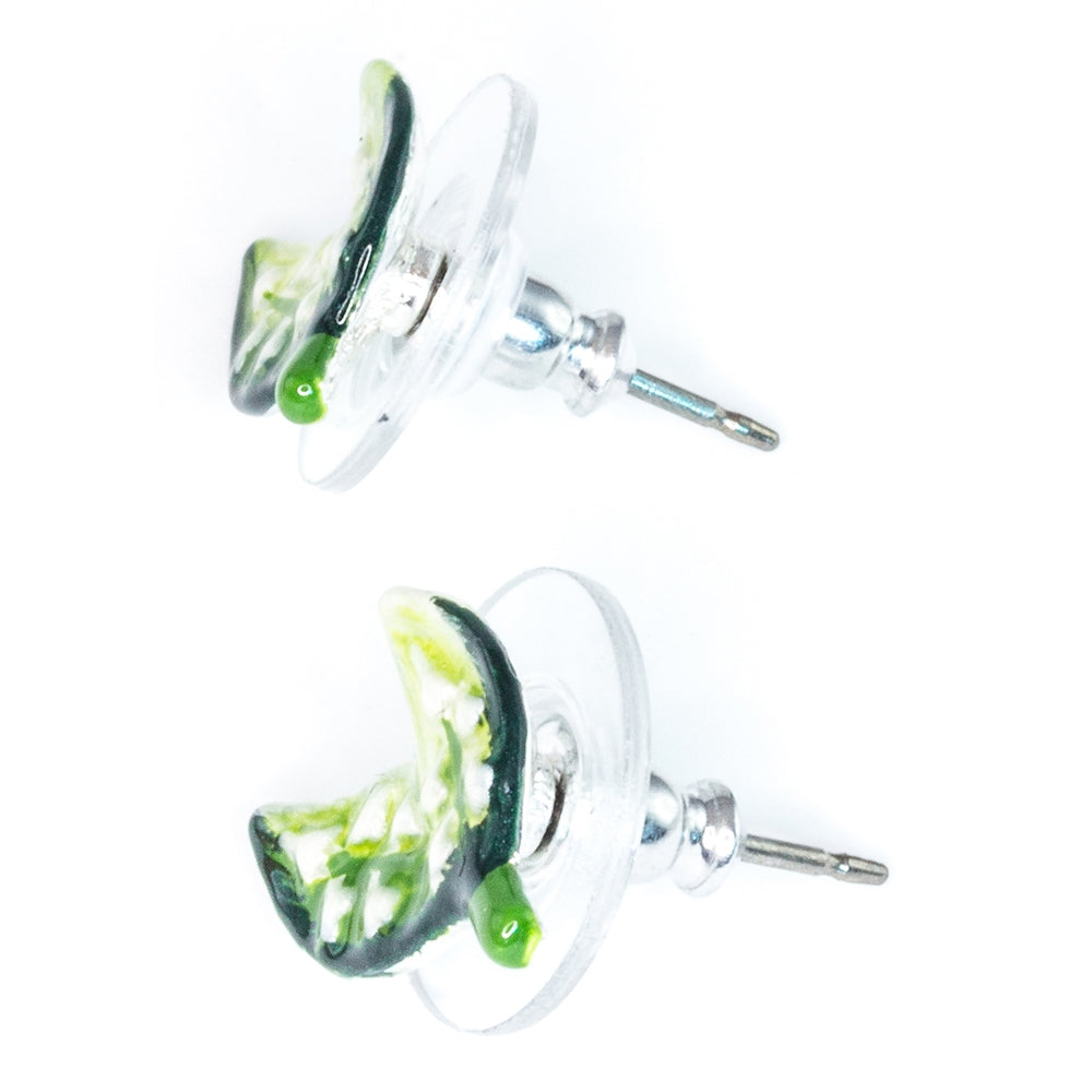 May Lily of the Valley Small Post Earrings