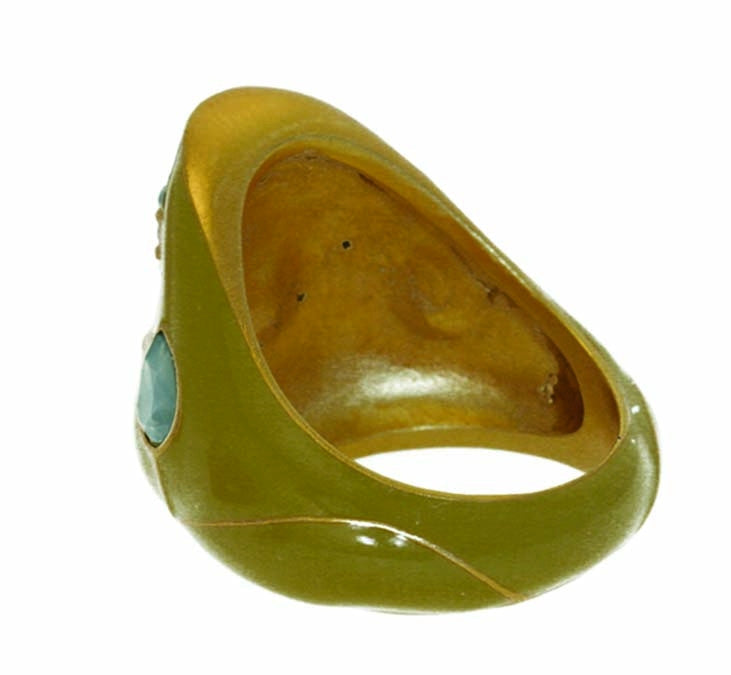 Mughal Ring - Yellow