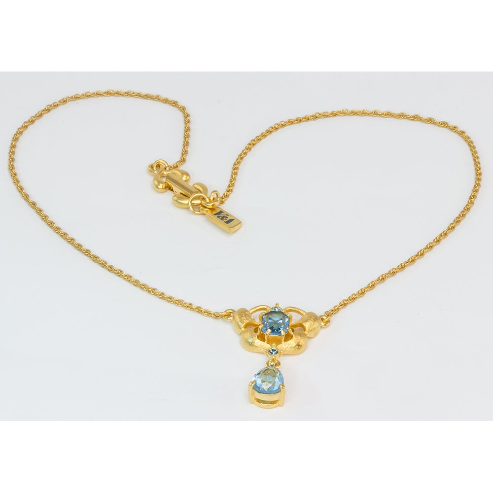Orchid Delight Blue Pendant
