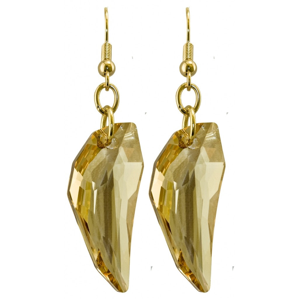 Origins Clear Crystal Claw Earrings