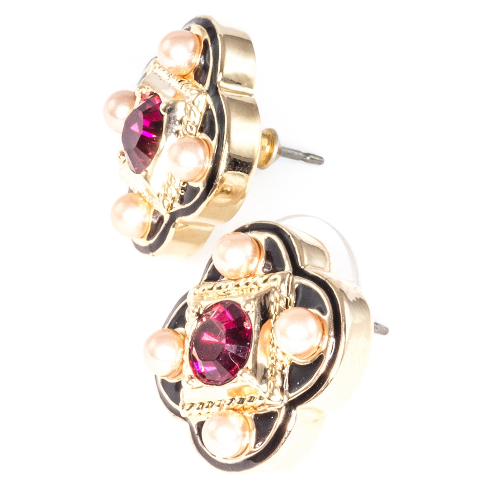 Pugin Medieval Style - Earrings on a white background (photo 2)