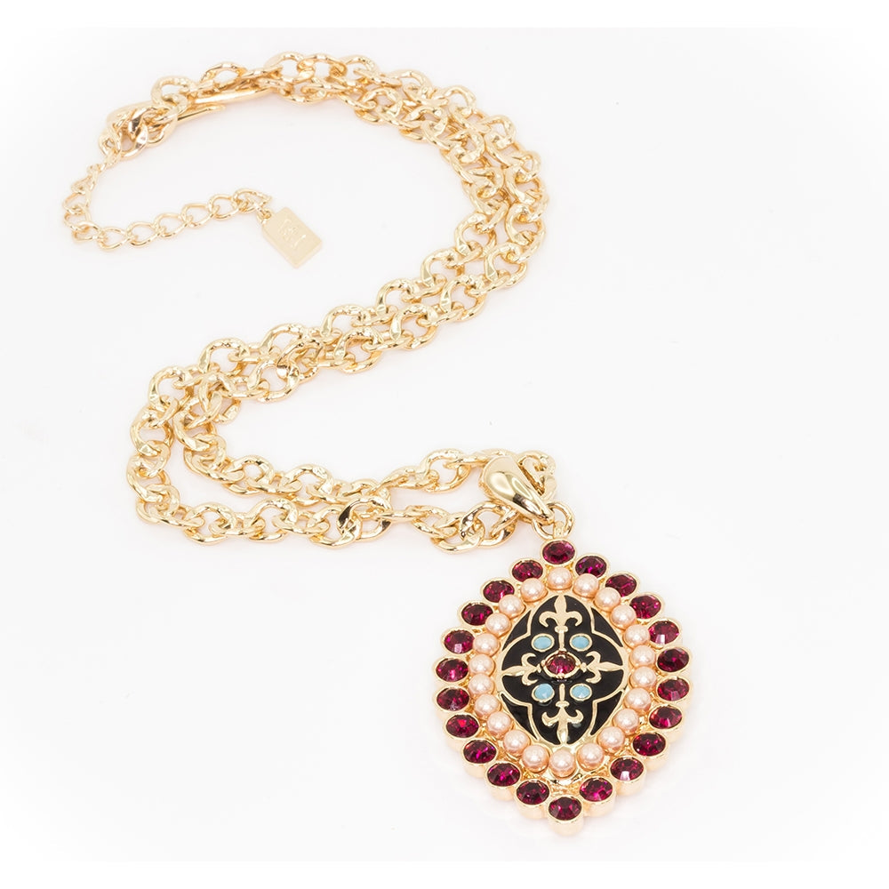 Pugin Medieval Style Pendant and Chain