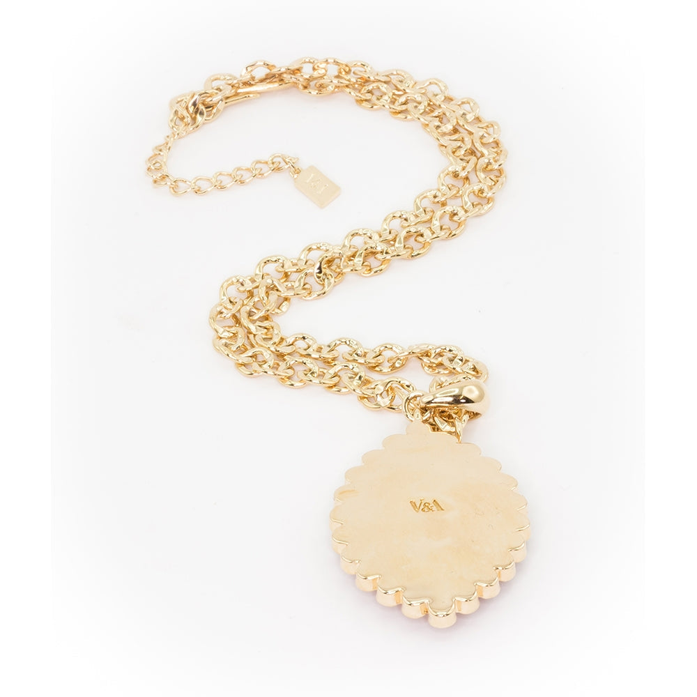 Pugin Medieval Style Pendant and Chain