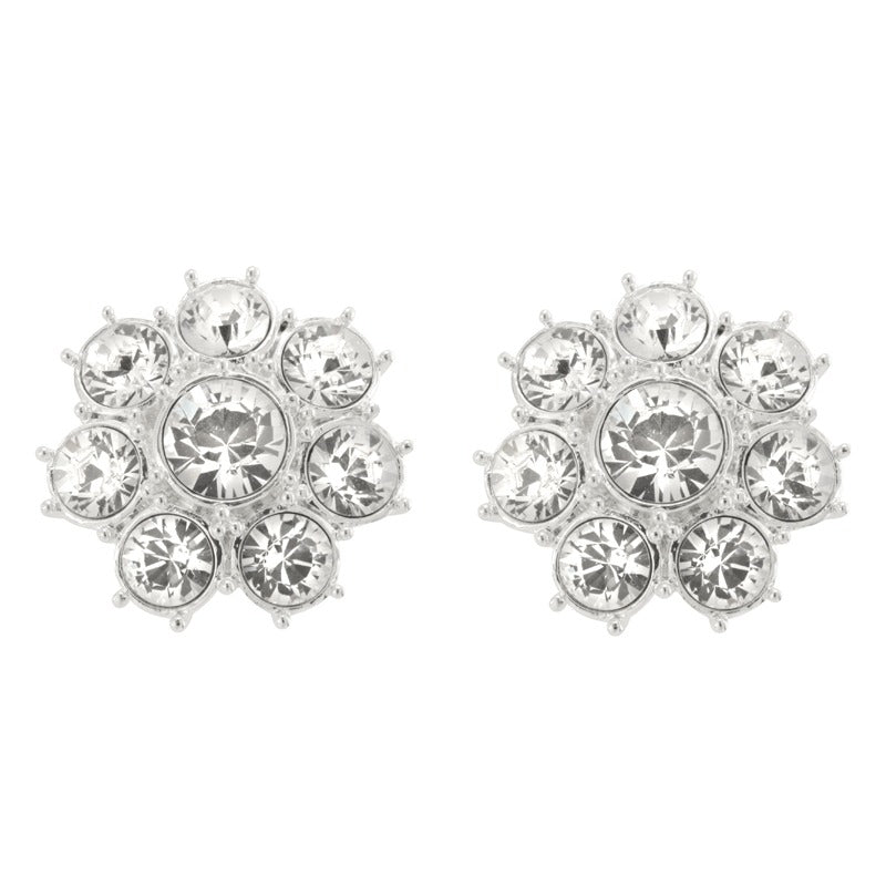 Queen Elizabeth II Floret Stud Earrings