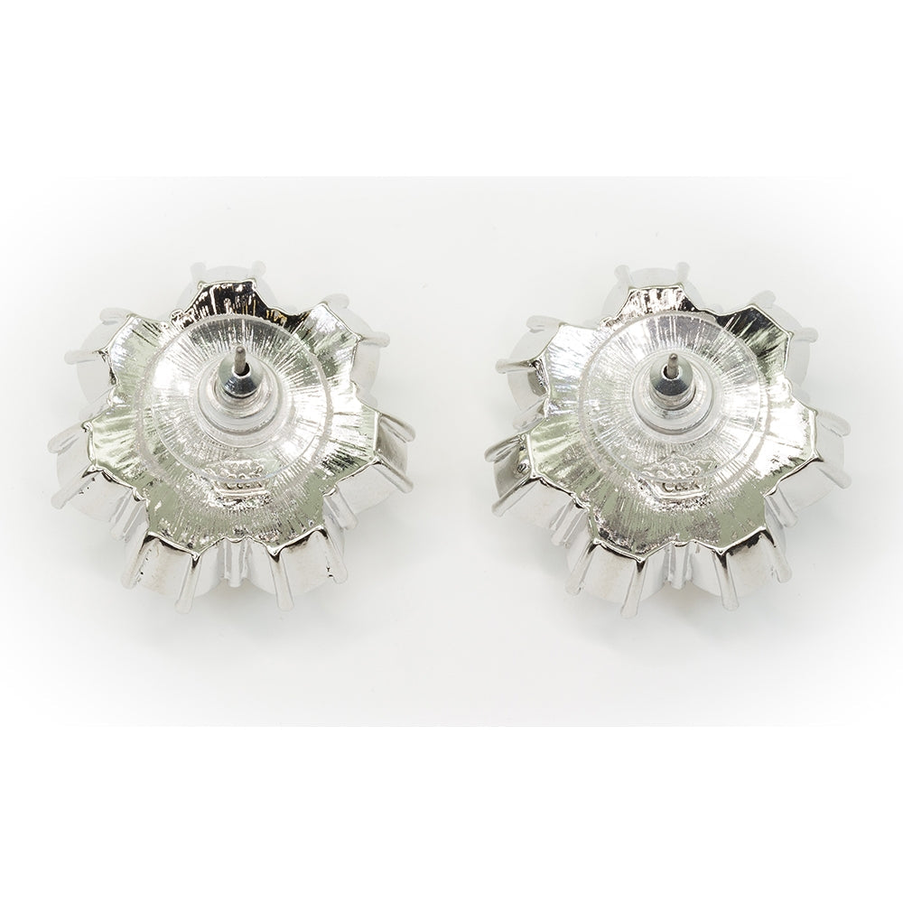 Queen Elizabeth II Floret Stud Earrings