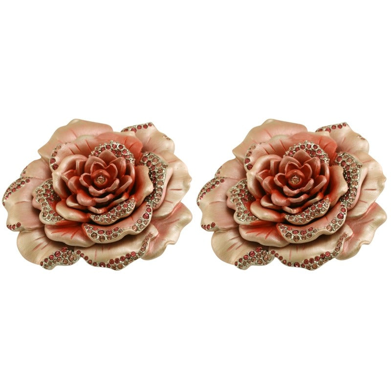 Rose Earrings (Large) - TimeLine Gifts