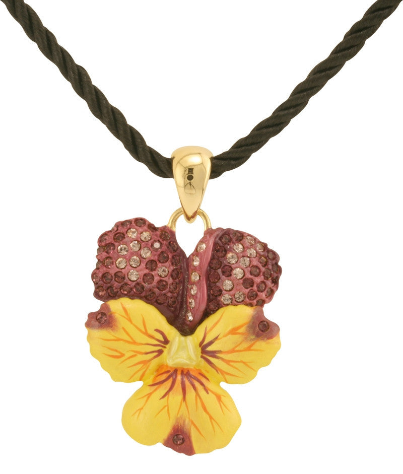 Violet Flower Pendant (Small)