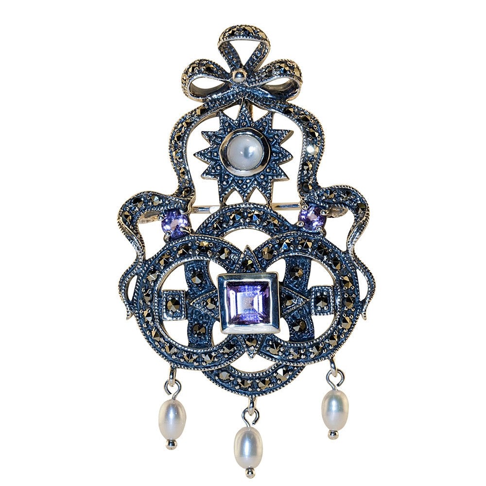 Shakespeare Jewel Brooch