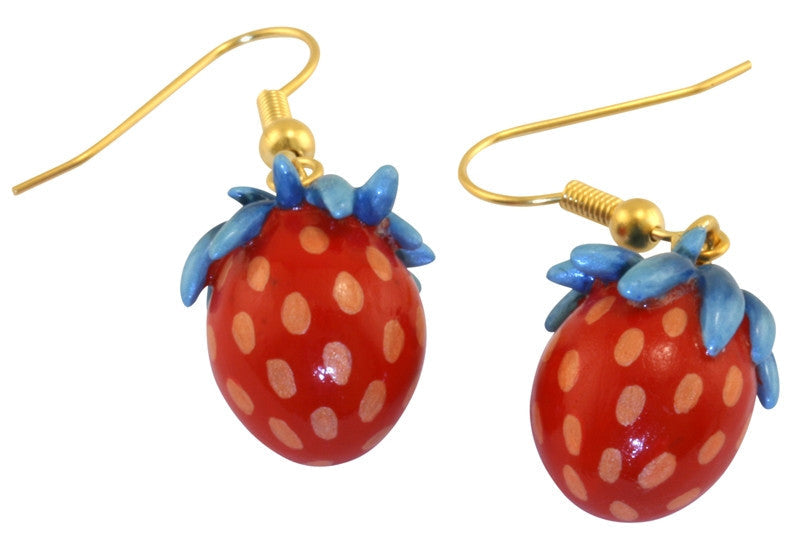 Strawberry Thief Earrings