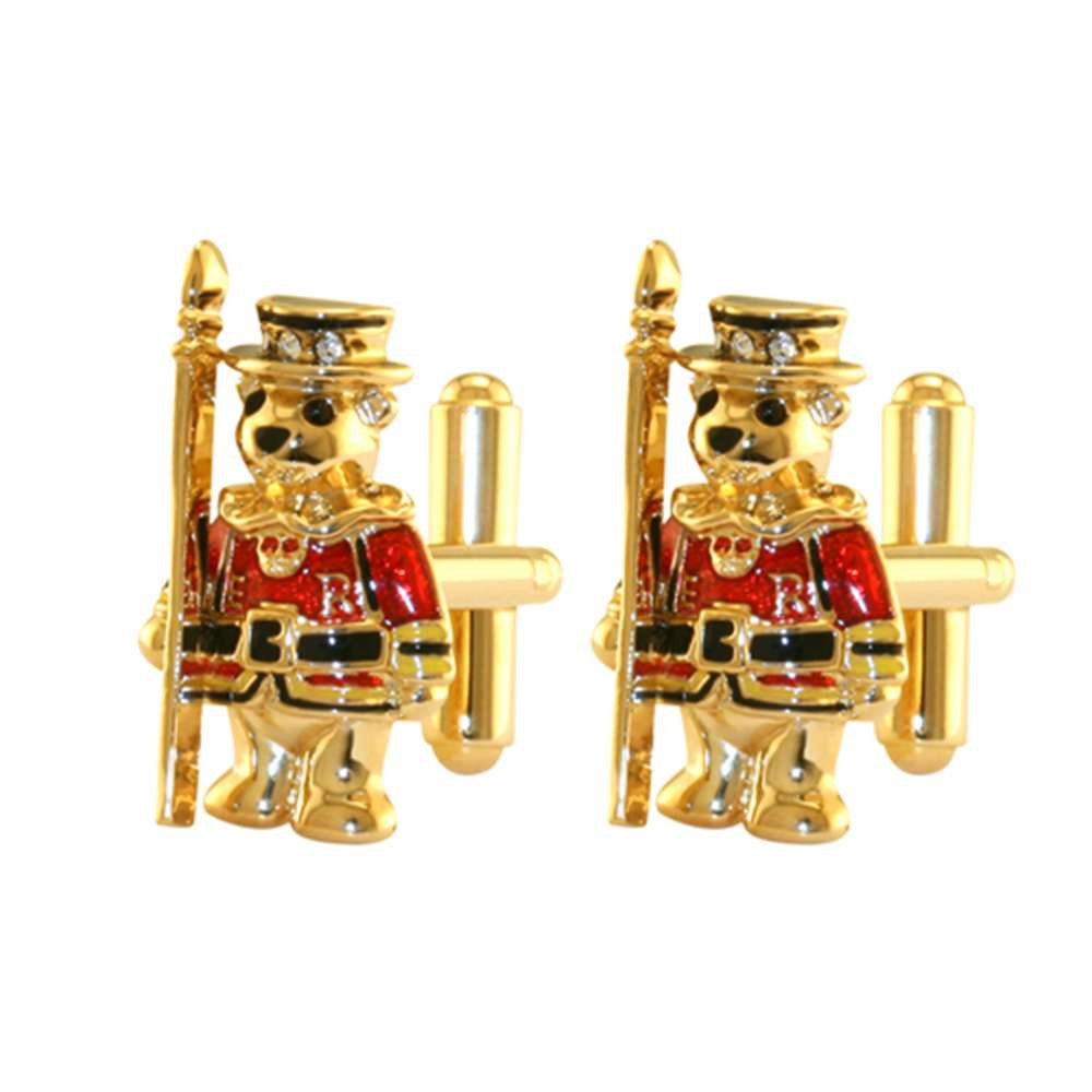 Teddy Bear Beefeater - Cufflinks on a white background (photo 2)