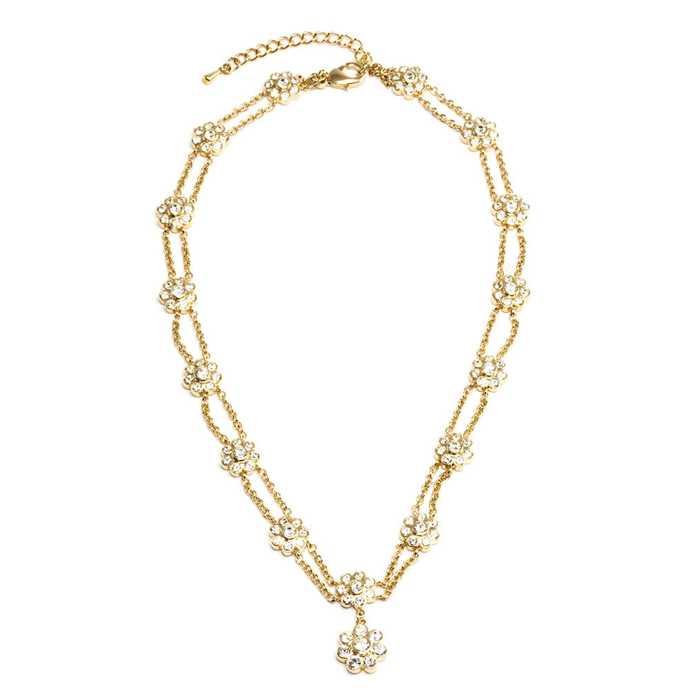 Tudor Rose Jewelled Necklace
