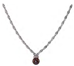 Black Pearl Baroque Necklace