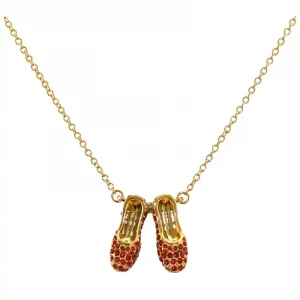 Red Ruby Slippers Necklace